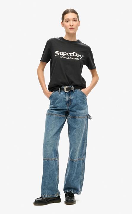 Actual product image Superdry Metallic Venue Relaxed Tee (12)