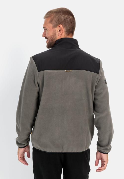 Actual product image Camel Active Fleece jacket with stand-up collar made from recycled material (M)
