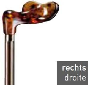 Actual product image Ossenberg Metallstock bronze 74-94cm Orthogriff rechts