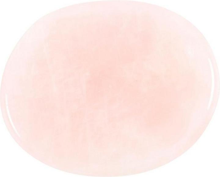 Actual product image Something Different You Are Loved Rose Quartz Palm Stone