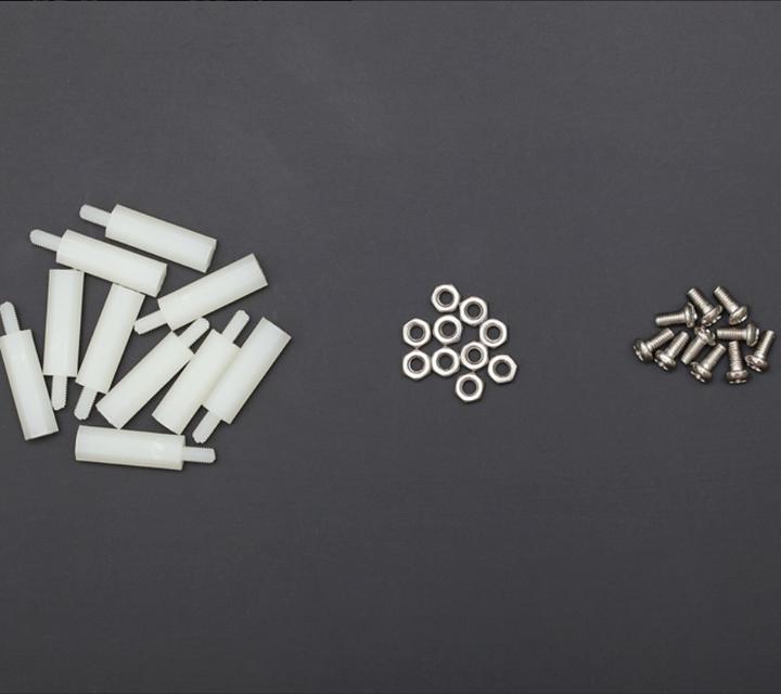Image du produit DFRobot M3x20mm Boulon d'espacement en nylon Set de 10 pièces