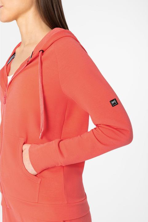 Immagine prodotto Super Natural W Essenziale Felpa Con Cappuccio Con Zip (XS)