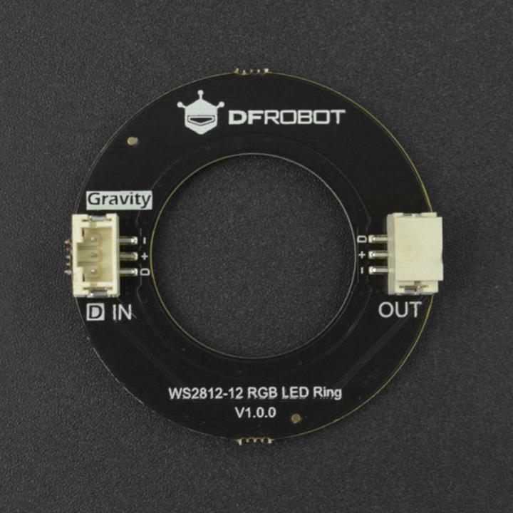 Actual product image DFRobot Neopixel Ring 12x WS2812 RGB LED