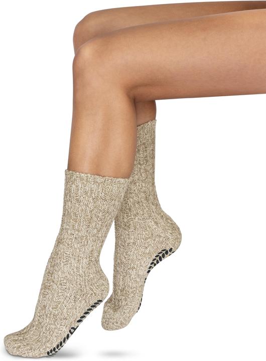 Produktbild Normani 2 Paar Norweger-ABS-Socken mit Schafwolle (2er Pack, 43 - 46)