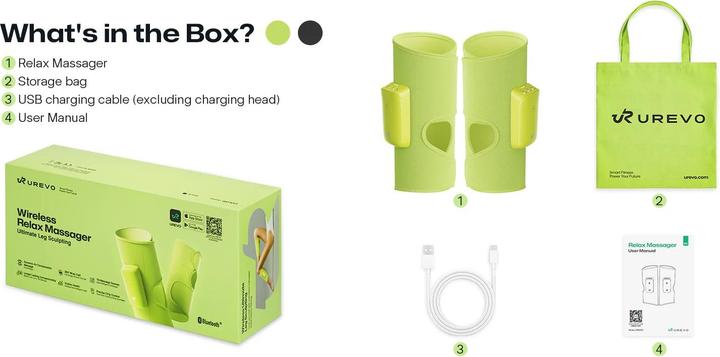 Actual product image Urevo Kabelloses Relax-Massagegerät (UCRM001)