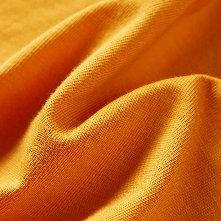 Immagine prodotto VidaXL Camicia da bambino a maniche lunghe color ocra 140,Materiale: 100 (140)