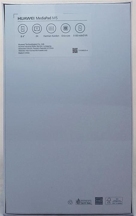 Actual product image Huawei MediaPad M5 (4G, 8.40", 32 GB, Space Grey)