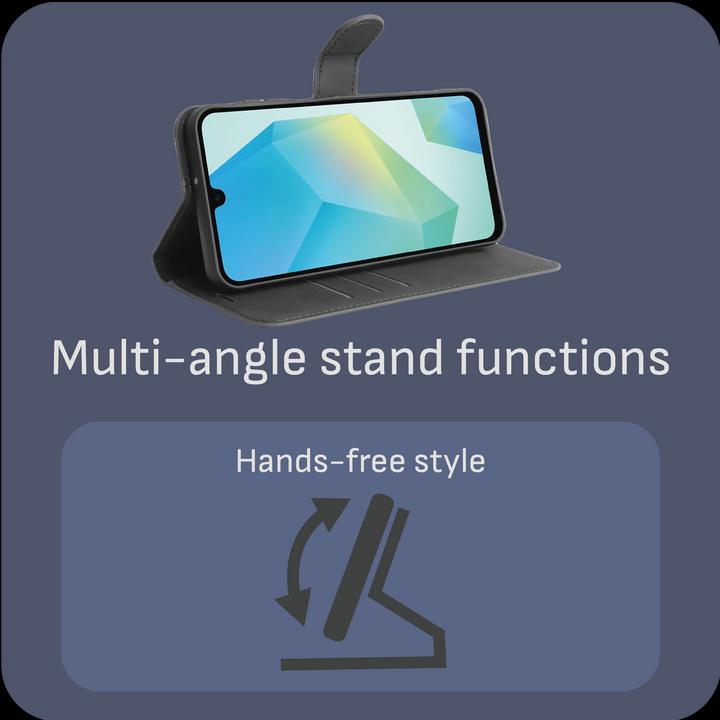 Produktbild Cazy Premium-Geldbörsen-Etui, Magnetisches Geldbörsen-Etui, Kartenfächer, Ständer (Samsung Galaxy A16)