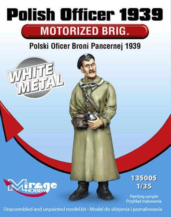 Immagine prodotto Mirage Hobby Ufficiale Polacco1939 Brig. Motorizzato BiancoM Metallo Bianco