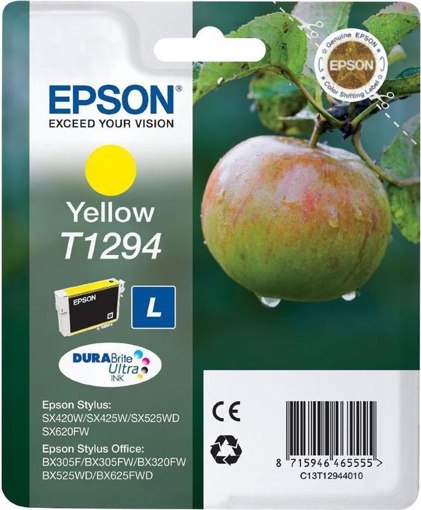 Produktbild Epson T1294 - 7 ml - Gelb - Original - Blisterverpackung (Y)
