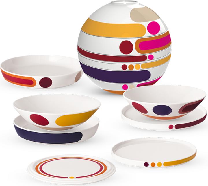 Actual product image Villeroy & Boch La Boule Miami Iconic (7 Piece)
