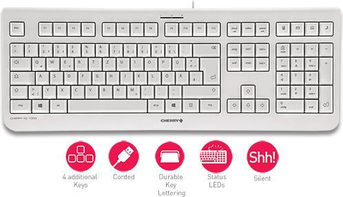 Produktbild CHERRY Kc 1000 (CH, Kabelgebunden)