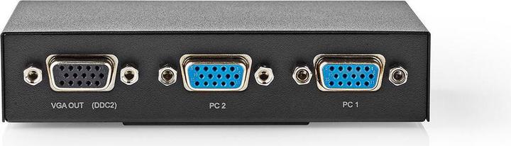 Immagine prodotto Nedis Switch VGA 2 porte Risoluzione massima: 2560x1600 500 MHz
