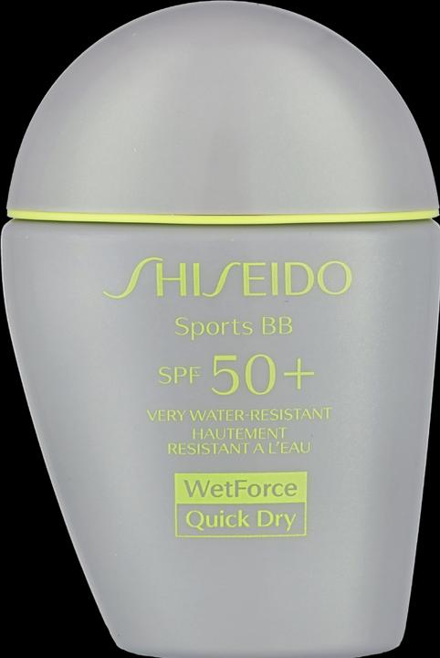 Actual product image Shiseido Sports BB (Sun cream face, SPF 50, 30 ml, 63 g)