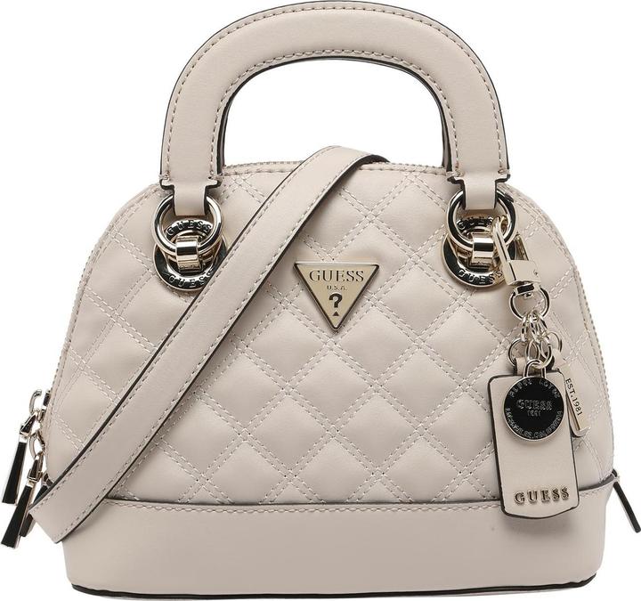 Immagine prodotto Guess Cessily, Textile Handbag, Small Dome Satchel, Black, HWEV76 79110