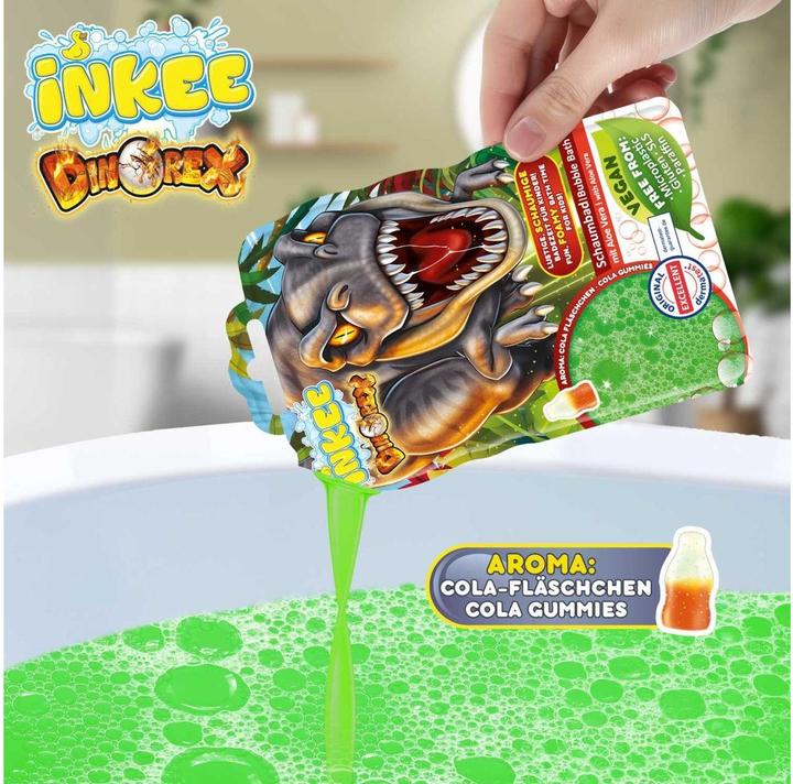 Actual product image Craze Inkee Schaumbad Dinorex (Bubble bath)