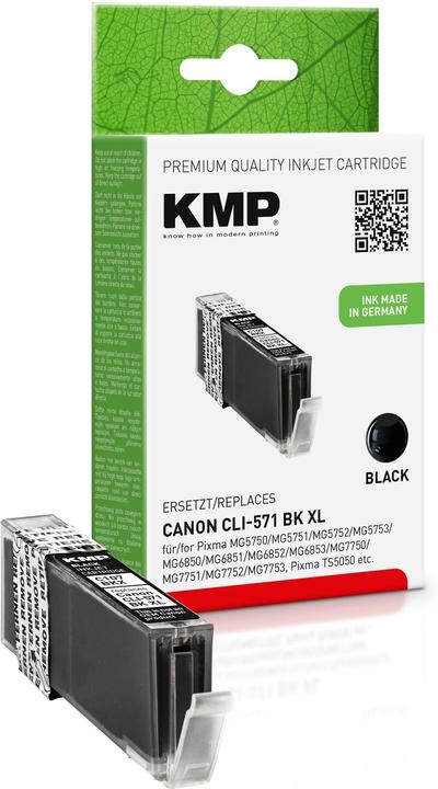 Immagine prodotto KMP C107BKX Cartuccia d'inchiostro bw comp. con Canon CLI-571 XL BK (FC)