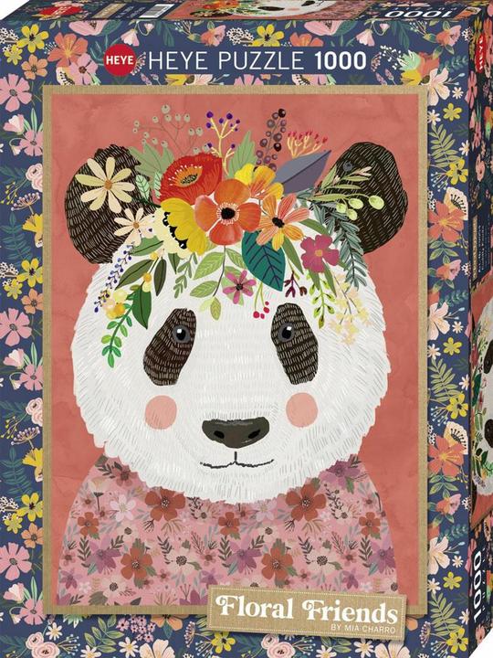 Actual product image Heye Cuddly Panda (1000 pieces)
