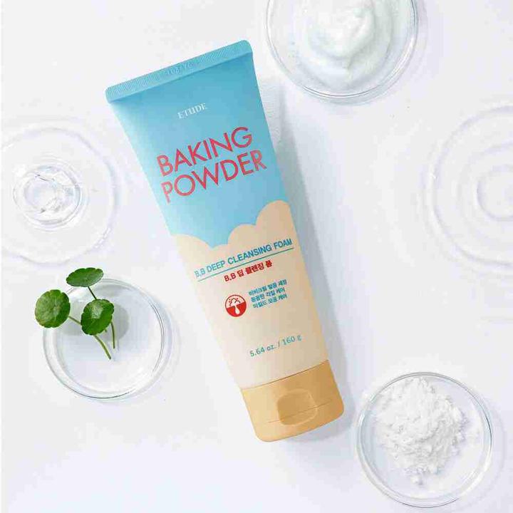 Image du produit Etude House Baking Powder B.B Deep Cleansing Foam (mousse nettoyante en profondeur) (Mousse, 160 ml)