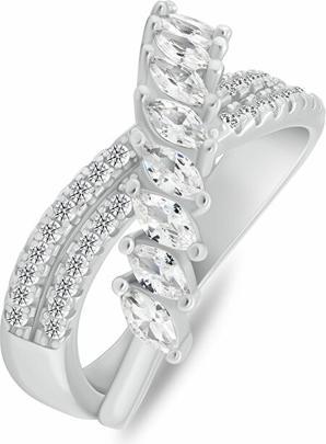 Produktbild Brilio Silver - Sparkling Silver Ring for Women with Zircons RI131W - Circuit: 52 mm (52)