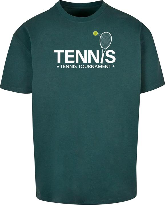 Actual product image Merchcode Tennis Racket Heavy Oversized Tee - 117495 (L)