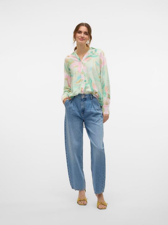 Produktbild Vero Moda VMETNA Hohe Taille Barrel Fit Jeans Straight-Fit (W27/L34)