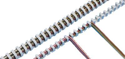 Produktbild HellermannTyton Flex. Kabelhalterung Heladuct Flex20SK (Kabelkanal, 50 cm)