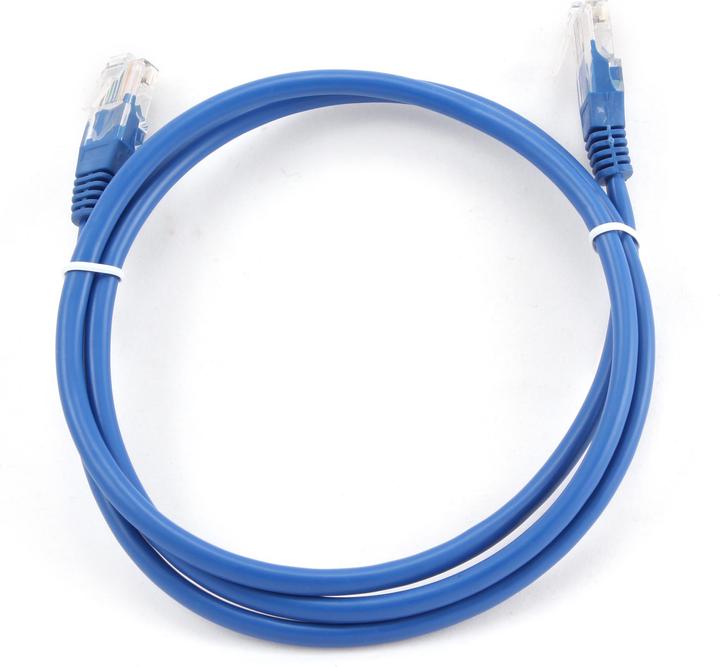 Actual product image Gembird Patch cable (U/UTP, CAT5e, 1 m)