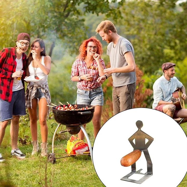 Produktbild Ueli Express Grill BBQ Wurst Halter Bratwurst Halterung Ständer