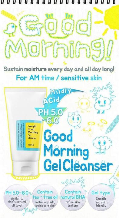 Actual product image Cosrx Good Morning (Gel, 150 ml)