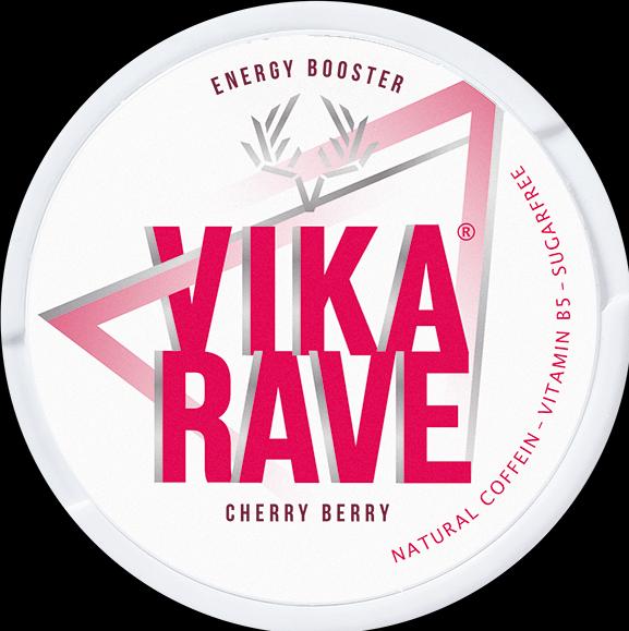 Vika Rave Cherry Berry (Nicotine-free snus, 0 mg)