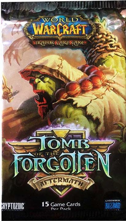 Actual product image World of Warcraft TCG Tomb of the Forgotten Aftermath Booster Pack (English, Booster Pack)