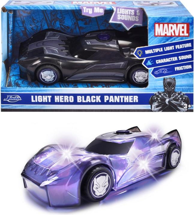 Image du produit Jada Marvel Light Black Panther 1:32