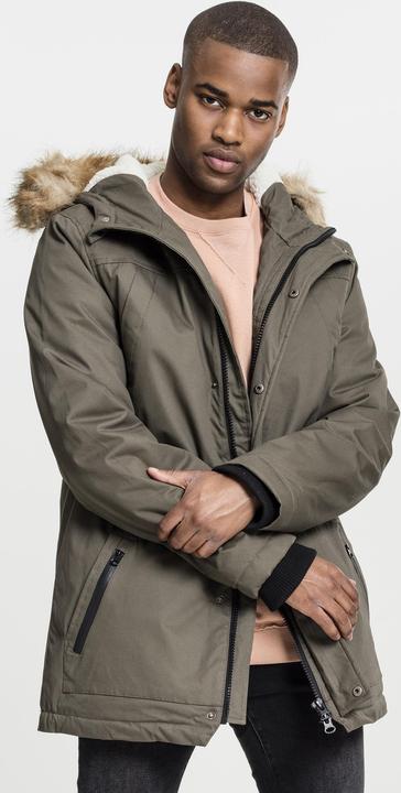 Produktbild Urban Classics Heavy Cotton Imitation Fur Parka (M)