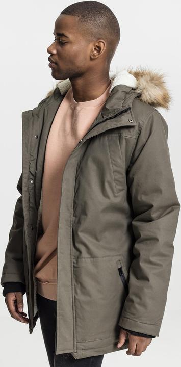 Produktbild Urban Classics Heavy Cotton Imitation Fur Parka (M)