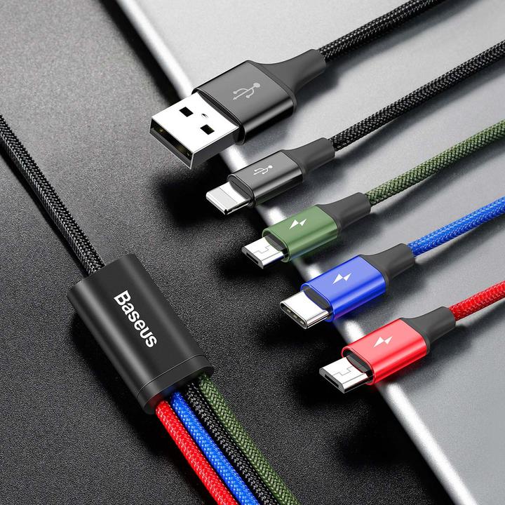 Immagine prodotto Baseus USB 4in1 (1.20 m, USB 2.0)