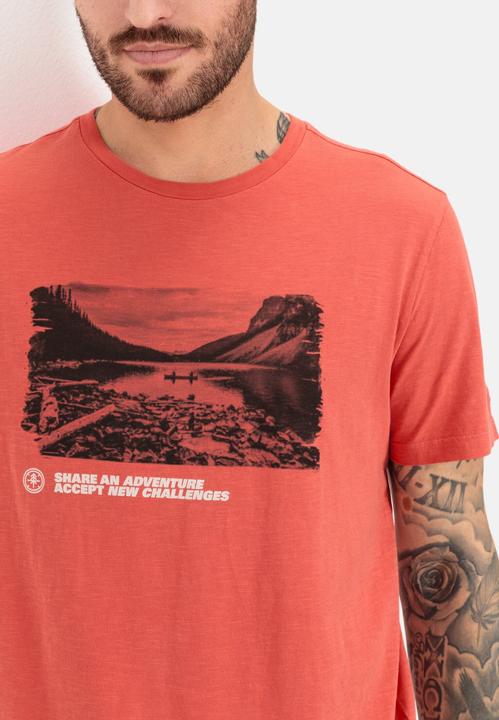 Produktbild Camel Active T-Shirt mit Print aus nachhaltigem Organic Cotton (3XL)