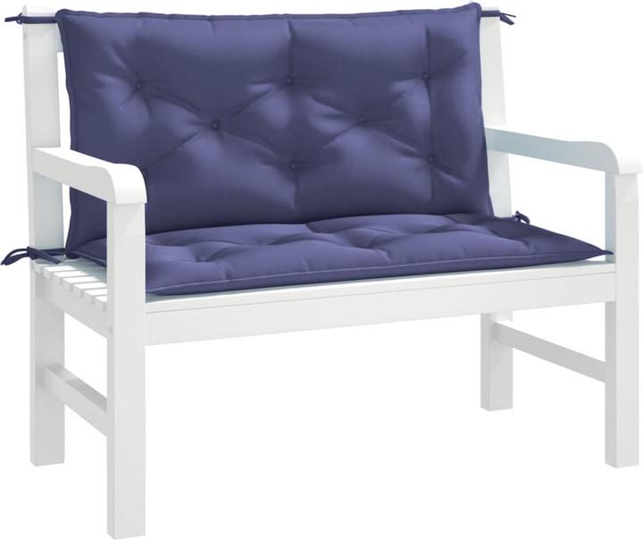 Produktbild VidaXL Gartenbank-Auflagen 2 Stk. O x ford-Gewebe (100 x 50 x 7 cm)