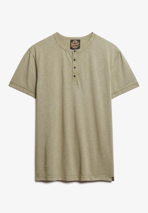 Produktbild Superdry Kurzärmeliges Grandad-Oberteil aus Jersey (M)