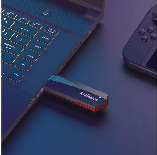 Actual product image edimax WL-USB EW-7822UMX AX1800 Dual-Band USB 3.0 Adapter (USB-C 3.2 Gen 1)