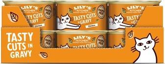 Produktbild Lily's Kitchen Tasty Cuts In Gravy (Junior, Senior, Adult, Welpe + Kitten, 24 Stk., 2250 g)