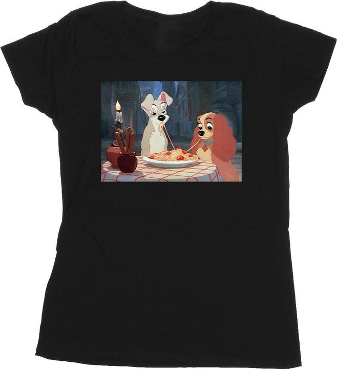 Disney Lady And The Tramp Spaghetti Photo TShirt (M)