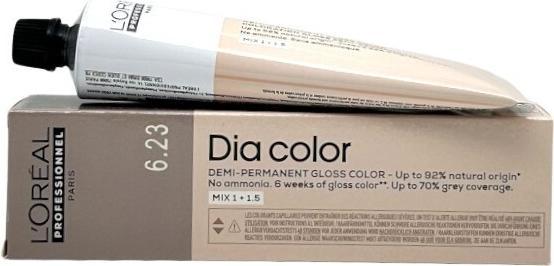 L'Oréal Paris Loreal DIA Color 6,23 Dunkelblond Irisé Gold 60 ml (6.23 - Dunkelblond irisierend goldfarben)