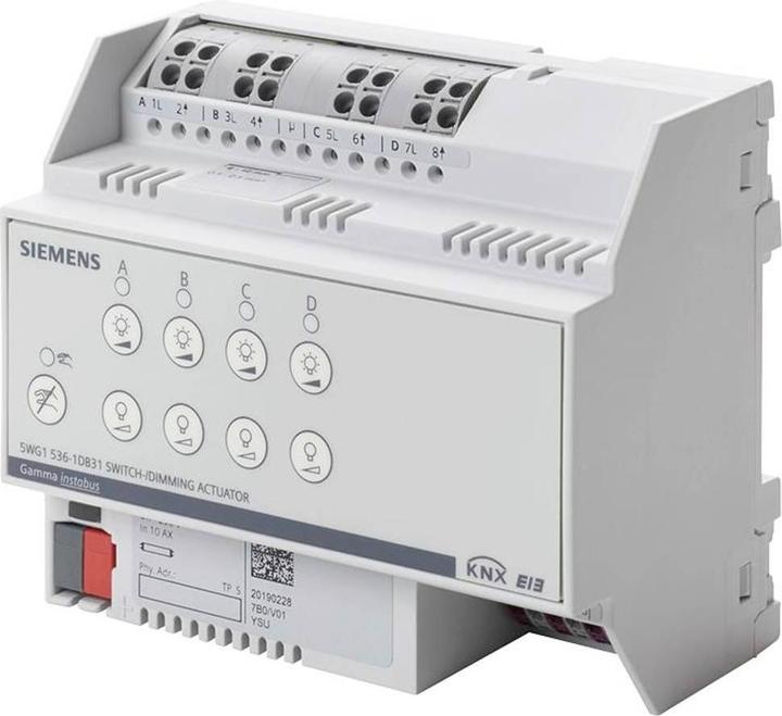 Image du produit Siemens 5WG1536-1DB31 Schalt-/Dimmaktor (Actionneur de variateur)