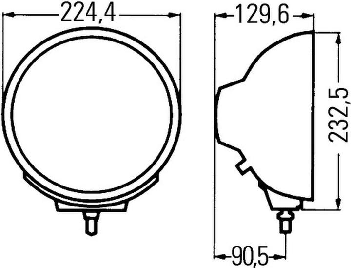 Image du produit HLL Phares Antibrouillard, H3