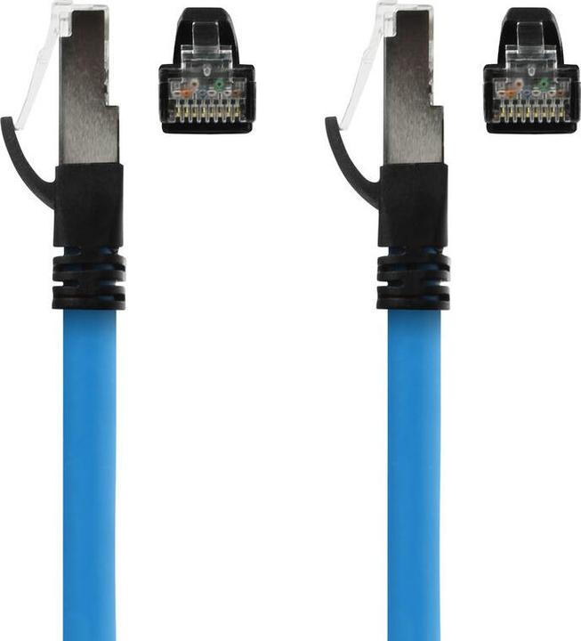 Image du produit Industrial 20.00 meters Profinet cable RJ45 male to RJ45 male, Superflex CAT6A SF/UTP TPE cable, sh (SF/UTP, CAT6a, 20 m)