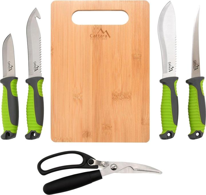 Produktbild Cattara Grillmesser-Set 4+1+1