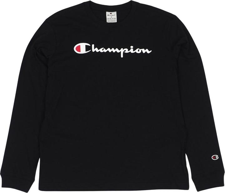 Champion Koszulka męska Crewneck Long Sleeve czarna 220257 KK001 XL (XL)