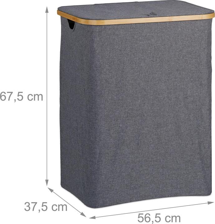 Produktbild Relaxdays Wäschekorb (130 l)