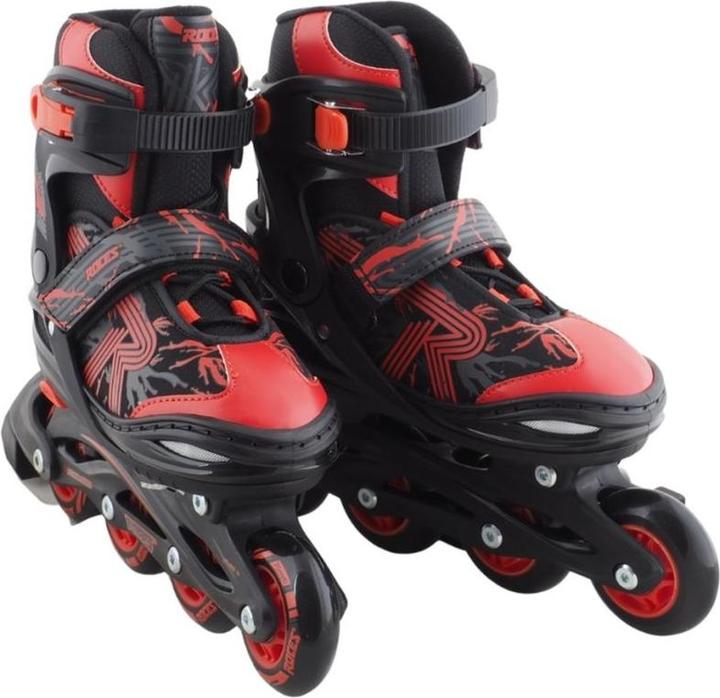 Produktbild InLine Schlittschuhe Roces Jokey 3.0 Boy schwarz-rot 400845 02 (30-33) (30, 31, 32, 33)